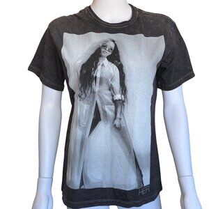 Ceremony Of Roses Rue21 H.E.R. Graphic T-Shirt Black/Gray Cotton Blend Womens M
